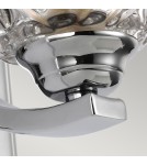 Kinkiety łazienkowe - Elstead KALLI Kinkiet G9 1x3W IP44 Chrom FE-KALLI1-BATH - produkt 5