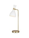 Elstead JOAN Lampa Stołowa E27 1x60W Biały/Mosiądz FE-JOAN-TL-MW
