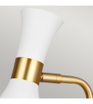 Lampy stołowe do czytania - Elstead JOAN Lampa Stołowa E27 1x60W Biały/Mosiądz FE-JOAN-TL-MW - product 2