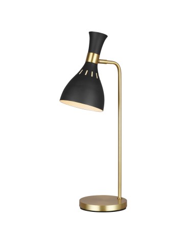 Elstead JOAN Lampa Stołowa E27 1x60W Czarny/Mosiądz FE-JOAN-TL-MB