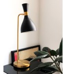 Lampy stołowe do czytania - Elstead JOAN Lampa Stołowa E27 1x60W Czarny/Mosiądz FE-JOAN-TL-MB - product 2