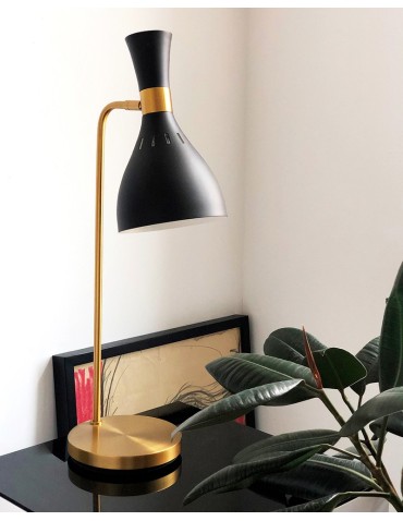 Elstead JOAN Lampa Stołowa E27 1x60W Czarny/Mosiądz FE-JOAN-TL-MB - product 2