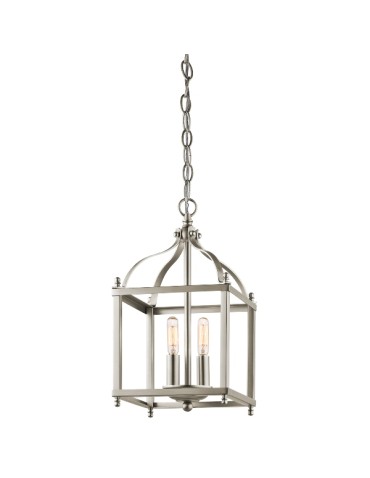 Kichler LARKIN 2x60W E14 KL/LARKIN/P/S NI Wisząca