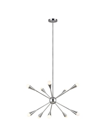 Elstead JAX Żyrandol G9 10x3W Nikiel FE-JAX10-PN