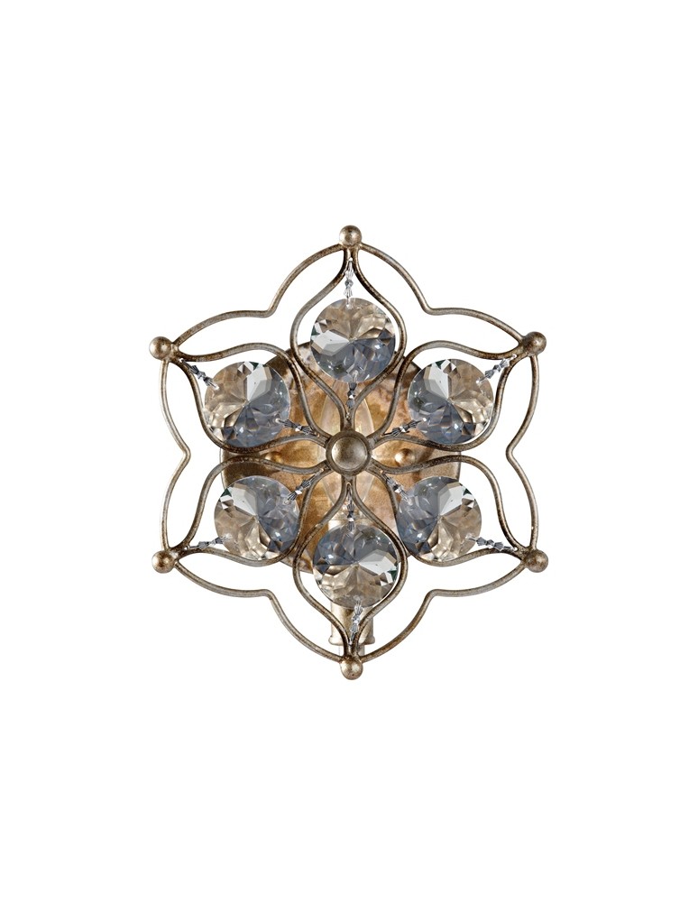Kinkiety - Elstead Lighting Feiss Kinkiet LEILA 1x60W E14 FE/LEILA1 - produkt kolory-swiatla.pl 1