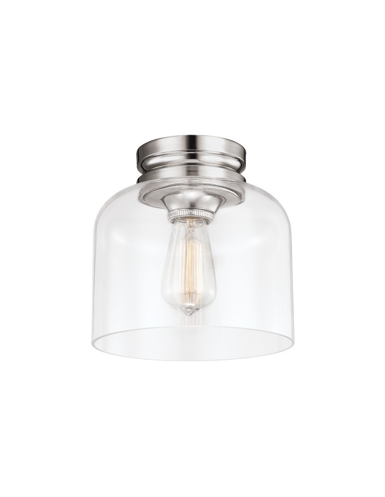Lampy sufitowe - Elstead HOUNSLOW Plafon E27 1x60W Nikiel FE-HOUNSLOW-F-PN - produkt kolory-swiatla.pl 1