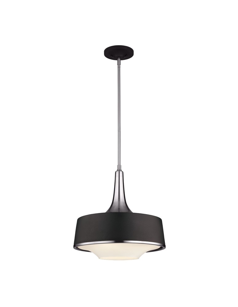 Lampy wiszące - Elstead HOLLOWAY Wisząca E27 4x75W Stalowy/Biały FE-HOLLOWAY-4P-B - produkt kolory-swiatla.pl 1