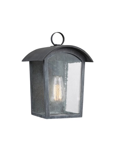 Elstead HODGES Kinkiet E27 1x60W IP44 Czarny/Czarny FE-HODGES-S
