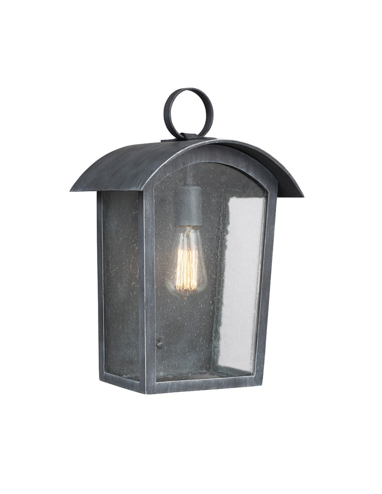 Kinkiety zewnętrzne - Elstead HODGES Kinkiet E27 1x60W IP44 Czarny FE-HODGES-L - produkt kolory-swiatla.pl 1
