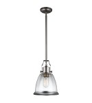 Lampy wiszące - Elstead HOBSON Wisząca E27 1x75W Nikiel FE-HOBSON-P-M-SN - product 1
