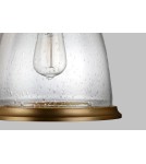 Lampy wiszące - Elstead HOBSON Wisząca E27 1x75W Mosiądz Antyczny FE-HOBSON-P-M-AB - product 3