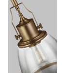 Lampy wiszące - Elstead HOBSON Wisząca E27 1x75W Mosiądz Antyczny FE-HOBSON-P-M-AB - product 4