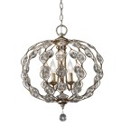 Lampy wiszące - Elstead Lighting Feiss Wisząca LEILA 3x60W E14 FE/LEILA3 - produkt 1