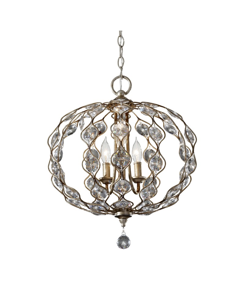 Lampy wiszące - Elstead Lighting Feiss Wisząca LEILA 3x60W E14 FE/LEILA3 - produkt kolory-swiatla.pl 1