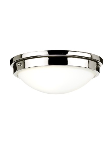 Elstead GRAVITY Plafon E27 2x60W Nikiel FE-GRAVITY-F-PN