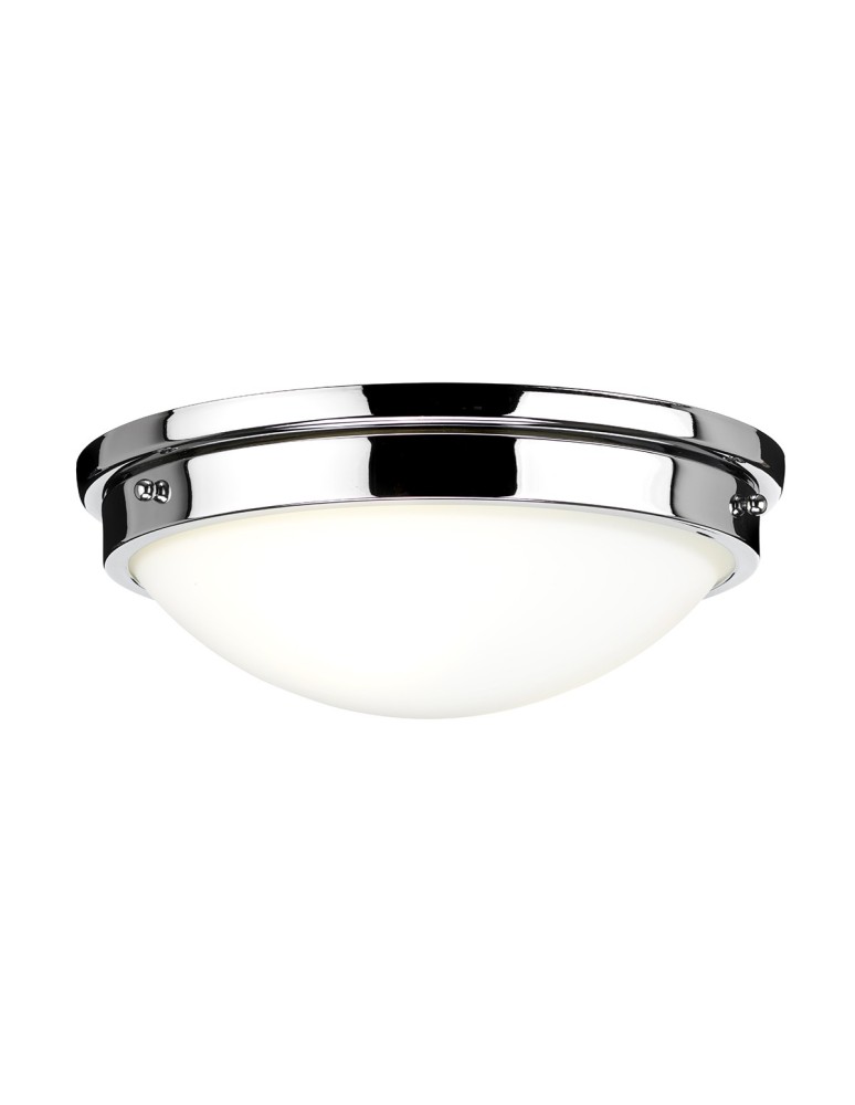 Lampy sufitowe - Elstead GRAVITY Plafon E27 2x60W Chrom FE-GRAVITY-F-PC - produkt kolory-swiatla.pl 1