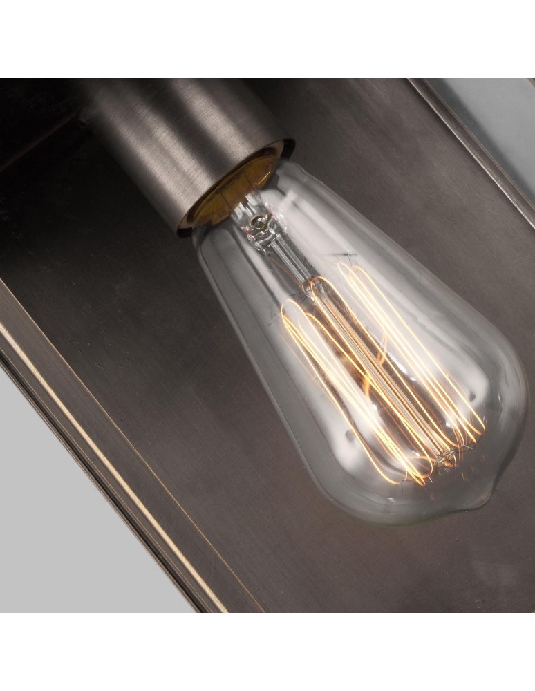 Elstead GLENVIEW Kinkiet E27 1x60W IP44 Antyczny Brąz FE-GLENVIEW-S