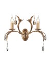 Elstead Lighting Interior Kinkiet LILY 2x60W E14 LL2 ANT BRZ