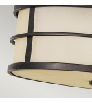 Lampy sufitowe - Elstead FUSION Plafon E27 3x60W Brązowy FE-FUSION-F - product 2