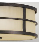 Lampy sufitowe - Elstead FUSION Plafon E27 3x60W Brązowy FE-FUSION-F - product 3
