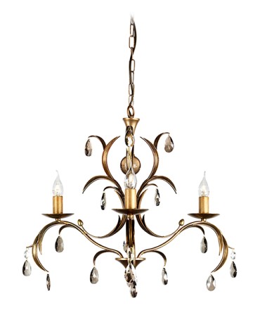 Elstead Lighting Interior Wisząca LILY 3x60W E14 LL3 ANT BRZ