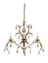 Elstead Lighting Interior Wisząca LILY 3x60W E14 LL3 ANT BRZ