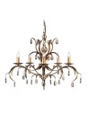 Elstead Lighting Interior Wisząca LILY 5x60W E14 LL5 ANT BRZ