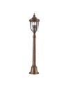 Elstead ENGLISH BRIDLE Stojąca Zewnętrzna E14 3x60W IP44 Brązowy FE-EB4-M-BRB