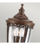 Lampy ogrodowe stojące - Elstead ENGLISH BRIDLE Stojąca Zewnętrzna E14 3x60W IP44 Brązowy FE-EB4-M-BRB - product 2