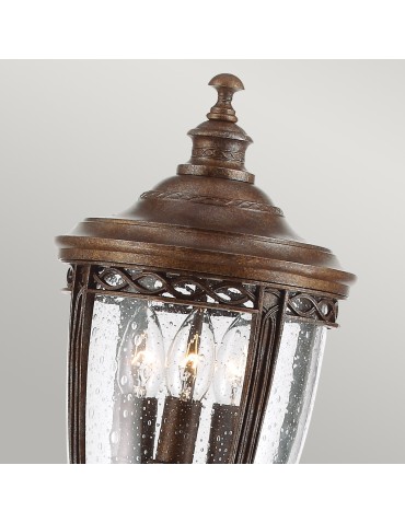Elstead ENGLISH BRIDLE Stojąca Zewnętrzna E14 3x60W IP44 Brązowy FE-EB4-M-BRB - product 2