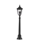 Lampy ogrodowe stojące - Elstead ENGLISH BRIDLE Stojąca Zewnętrzna E14 3x60W IP44 Czarny FE-EB4-M-BLK - product 1