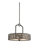 Lampy wiszące z abażurem - Kichler LOOM 4x100W E27 KL/LOOM/P/A Wisząca - product 1