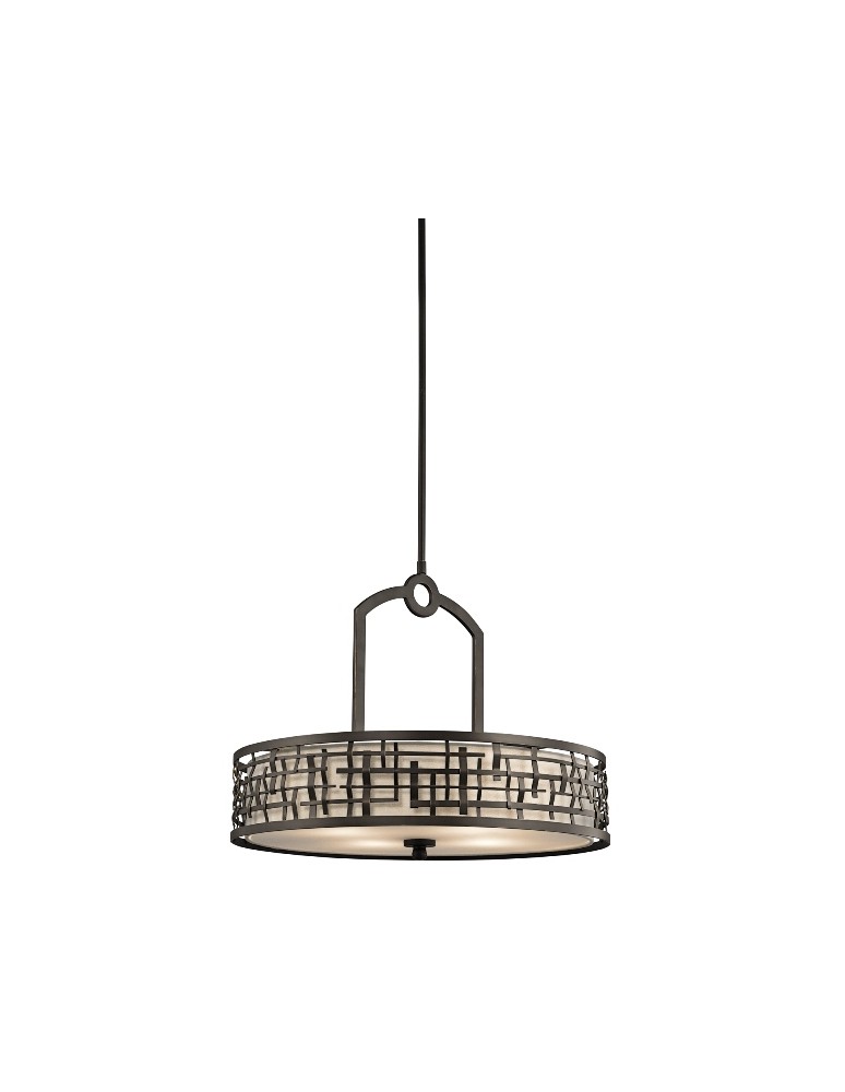 Lampy wiszące z abażurem - Kichler LOOM 4x100W E27 KL/LOOM/P/A Wisząca - produkt kolory-swiatla.pl 1