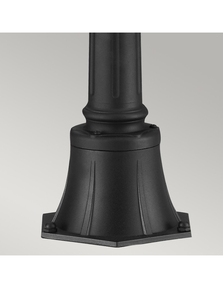 Lampy ogrodowe stojące - Elstead ENGLISH BRIDLE Stojąca Zewnętrzna E14 3x60W IP44 Czarny FE-EB4-M-BLK - product kolory-swiatla.pl 4