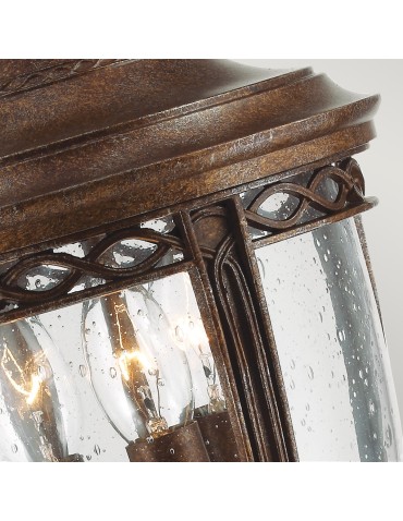 Elstead ENGLISH BRIDLE Stojąca Zewnętrzna E14 3x60W IP44 Brązowy FE-EB3-M-BRB - product 2