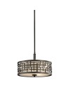 Elstead Lighting Kichler Wisząca LOOM 3x100W E27 KL/LOOM/P/B