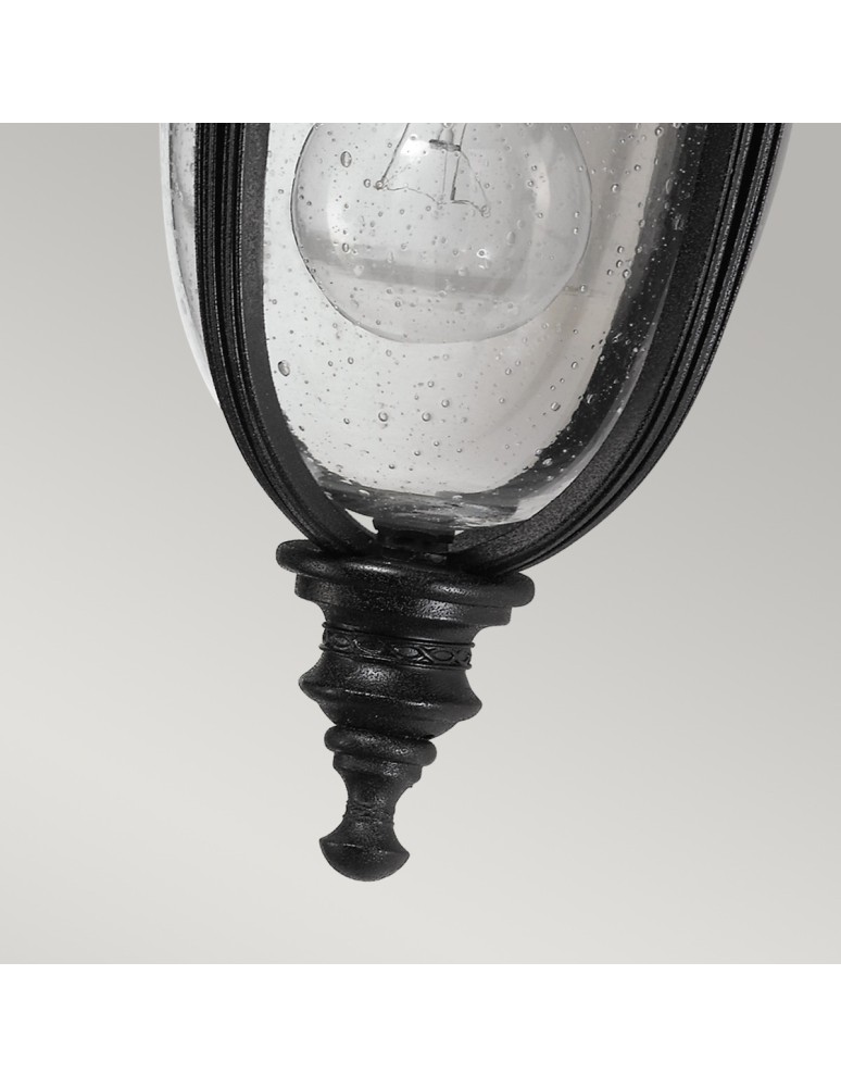 Kinkiety zewnętrzne - Elstead ENGLISH BRIDLE Kinkiet E27 1x60W IP44 Czarny FE-EB2-S-BLK - product kolory-swiatla.pl 4