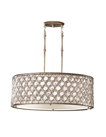 Elstead Lighting Feiss Wisząca LUCIA OVAL 3x100W E27 FE/LUCIA/P/A