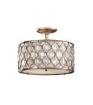 Lampy sufitowe - Elstead Lighting Feiss Wisząca LUCIA 3x60W E27 FE/LUCIA/SF - produkt 1