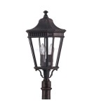Lampy ogrodowe stojące - Elstead COTSWOLD LANE Stojąca Zewnętrzna E14 2x60W IP44 Brązowy FE-COTSLN4-M-GB - product 2