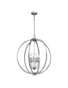 Elstead CORINNE Wisząca E14 6x60W Nikiel FE-CORINNE-6P-L