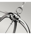 Lampy wiszące w stylu Hampton - Elstead CORINNE Wisząca E14 6x60W Nikiel FE-CORINNE-6P-L - product 3