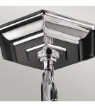 Lampy wiszące w stylu Hampton - Elstead CORINNE Wisząca E14 3x60W Nikiel FE-CORINNE-3P-S - product 2
