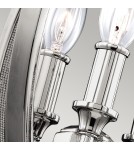 Lampy wiszące w stylu Hampton - Elstead CORINNE Wisząca E14 3x60W Nikiel FE-CORINNE-3P-S - product 6