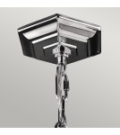 Lampy wiszące w stylu Hampton - Elstead CORINNE Wisząca E14 3x60W Nikiel FE-CORINNE-3P-M - product 2