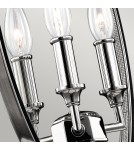 Lampy wiszące w stylu Hampton - Elstead CORINNE Wisząca E14 3x60W Nikiel FE-CORINNE-3P-M - product 5