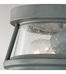 Lampy zewnętrzne sufitowe - Elstead CHELSEA HARBOR Plafon E27 2x60W IP44 Grafitowy FE-CHELSEAHBR-F - product 2