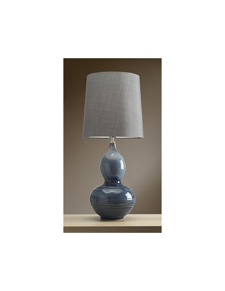 Lampy stołowe z abażurem - LUIS COLLECTION LAPIS GOURD 1x60W E27 LAPIS GOURD/TL Stołowa - produkt kolory-swiatla.pl 1