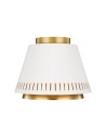 Elstead CARTER Plafon E27 1x60W Biały FE-CARTER-F-MW