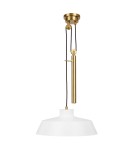 Lampy wiszące - Elstead CANDOR Wisząca E27 1x60W Biały FE-CANDOR-P - product 1